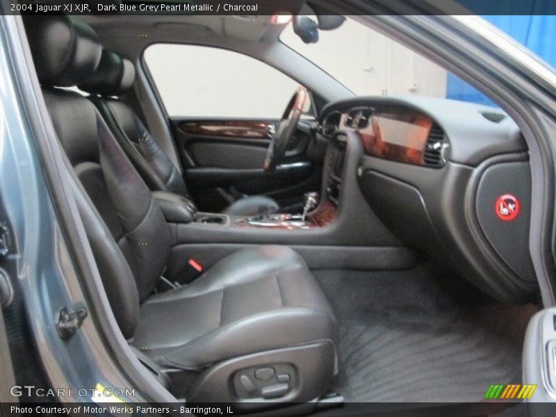 Dark Blue Grey Pearl Metallic / Charcoal 2004 Jaguar XJ XJR