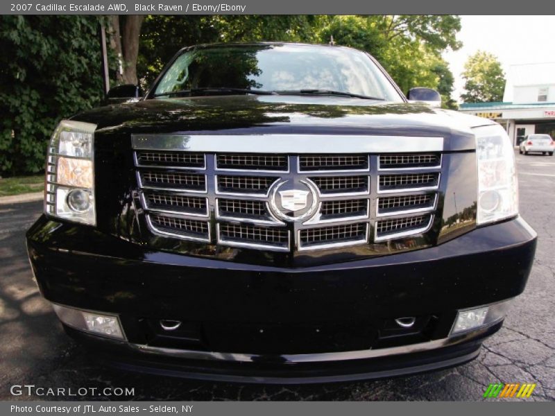 Black Raven / Ebony/Ebony 2007 Cadillac Escalade AWD