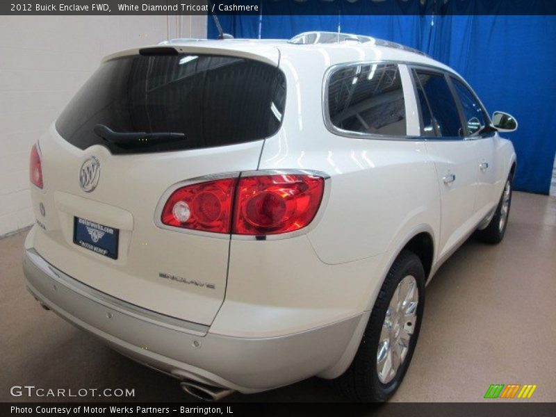 White Diamond Tricoat / Cashmere 2012 Buick Enclave FWD