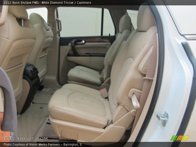 White Diamond Tricoat / Cashmere 2012 Buick Enclave FWD