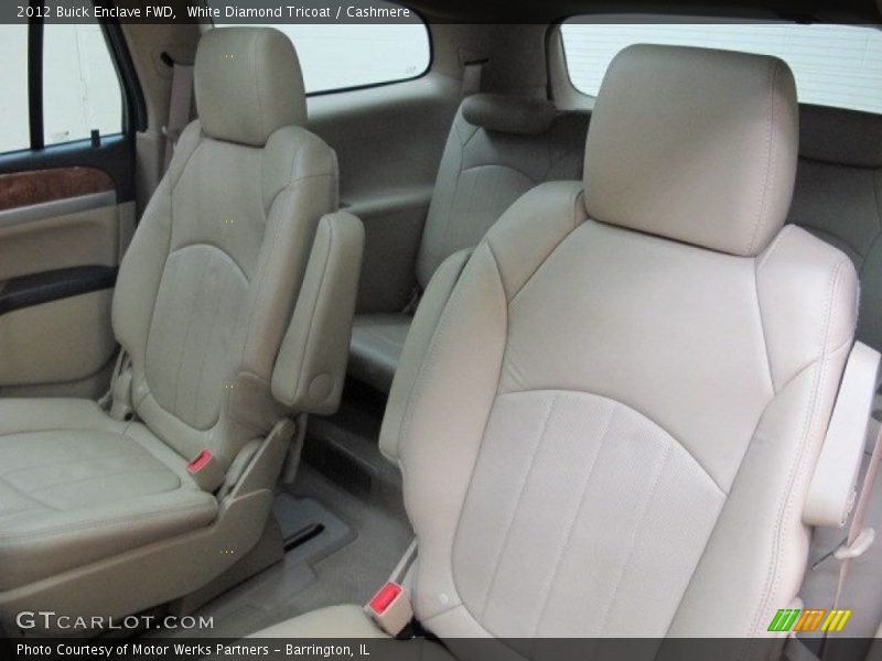 White Diamond Tricoat / Cashmere 2012 Buick Enclave FWD