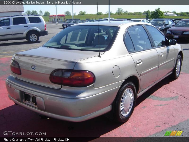 Sandrift Metallic / Neutral 2000 Chevrolet Malibu Sedan