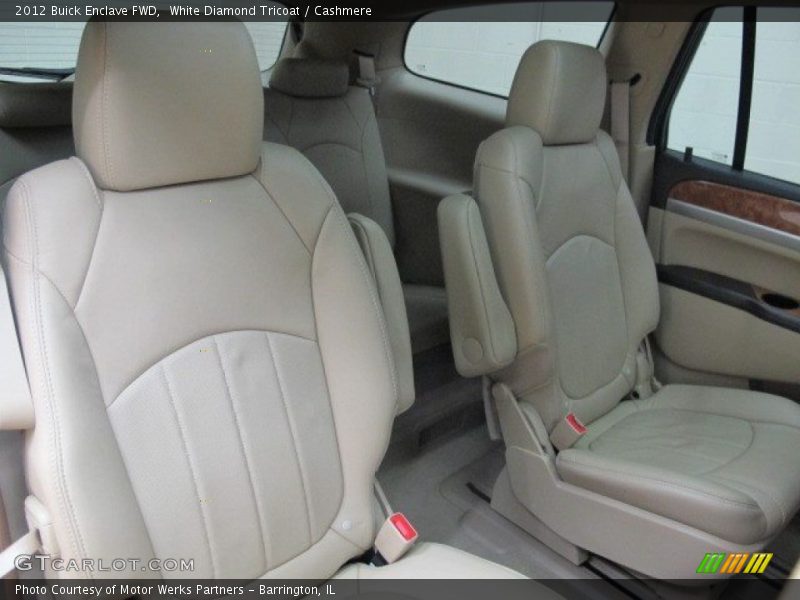 White Diamond Tricoat / Cashmere 2012 Buick Enclave FWD