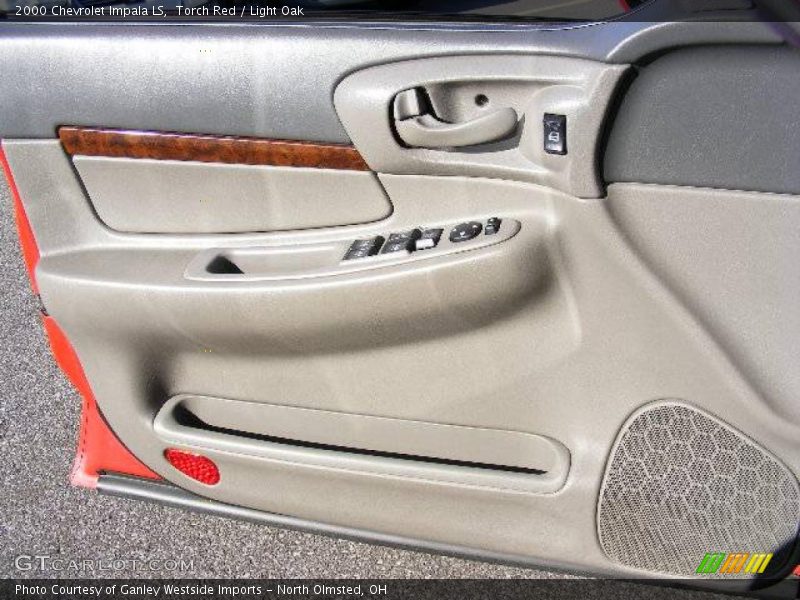 Torch Red / Light Oak 2000 Chevrolet Impala LS