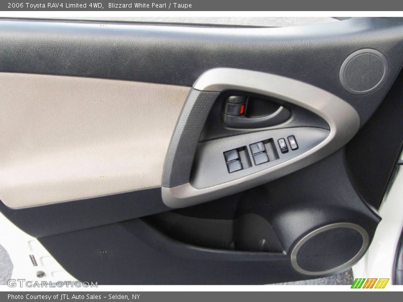 Blizzard White Pearl / Taupe 2006 Toyota RAV4 Limited 4WD