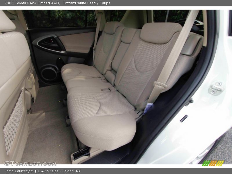 Blizzard White Pearl / Taupe 2006 Toyota RAV4 Limited 4WD