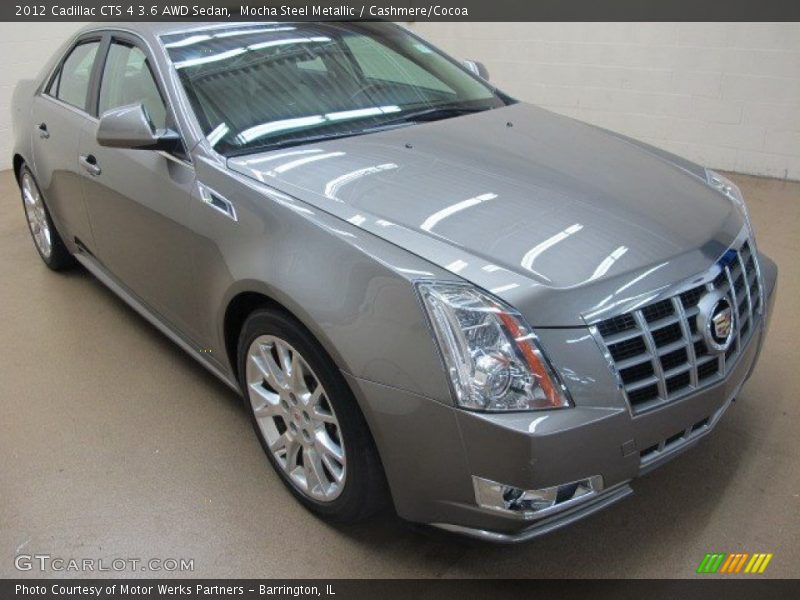 Mocha Steel Metallic / Cashmere/Cocoa 2012 Cadillac CTS 4 3.6 AWD Sedan