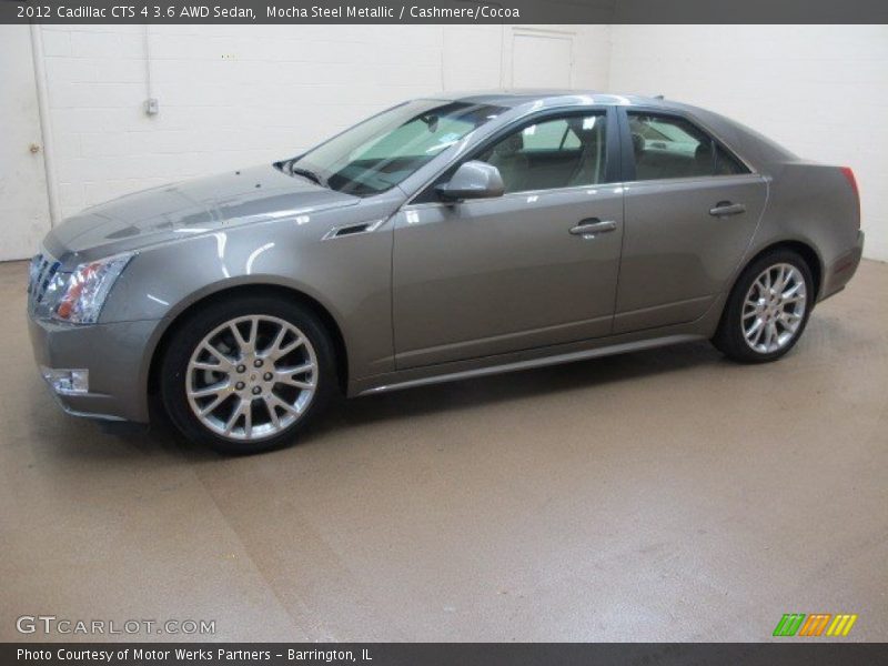 Mocha Steel Metallic / Cashmere/Cocoa 2012 Cadillac CTS 4 3.6 AWD Sedan