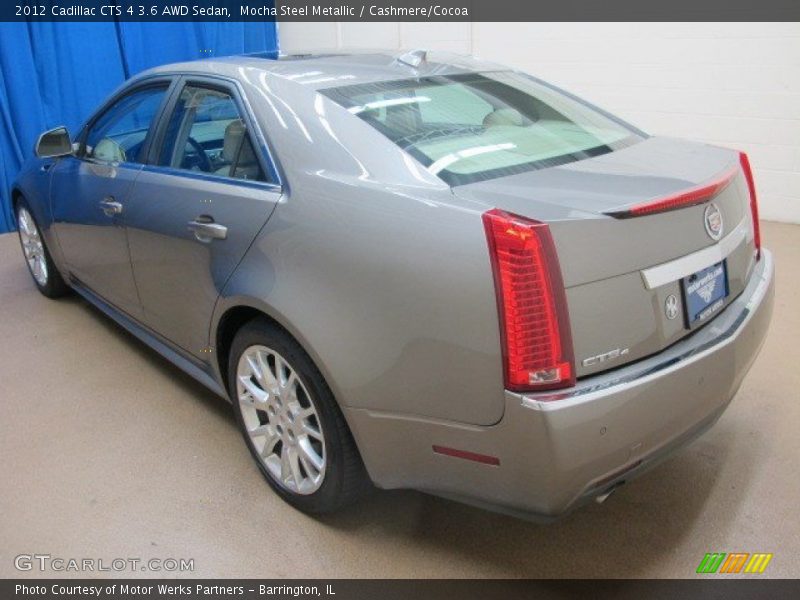 Mocha Steel Metallic / Cashmere/Cocoa 2012 Cadillac CTS 4 3.6 AWD Sedan