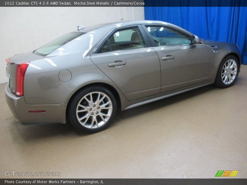 Mocha Steel Metallic / Cashmere/Cocoa 2012 Cadillac CTS 4 3.6 AWD Sedan