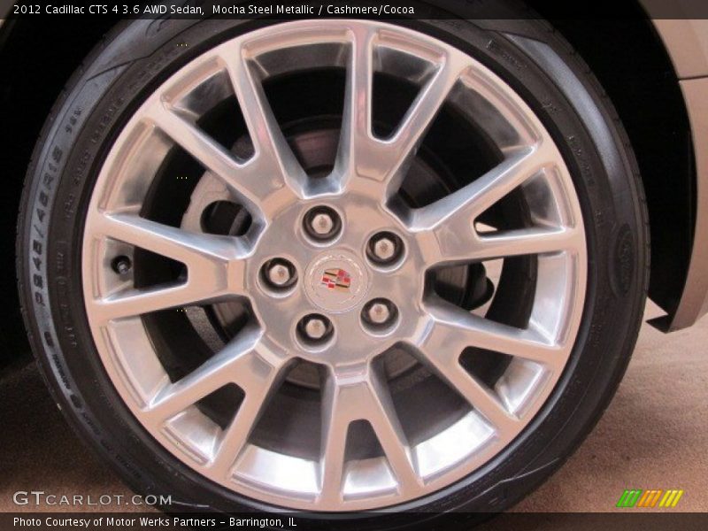 Mocha Steel Metallic / Cashmere/Cocoa 2012 Cadillac CTS 4 3.6 AWD Sedan