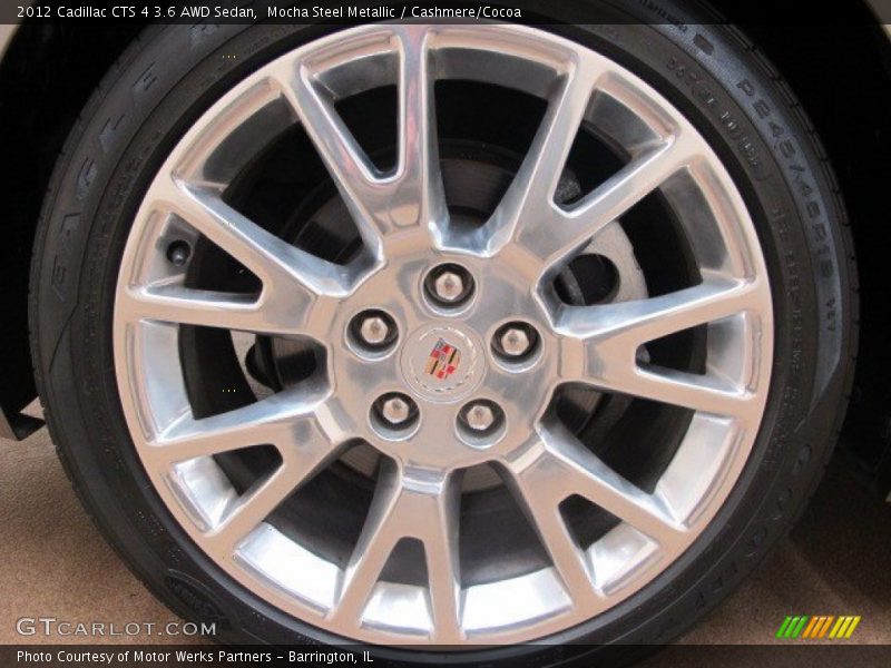 Mocha Steel Metallic / Cashmere/Cocoa 2012 Cadillac CTS 4 3.6 AWD Sedan