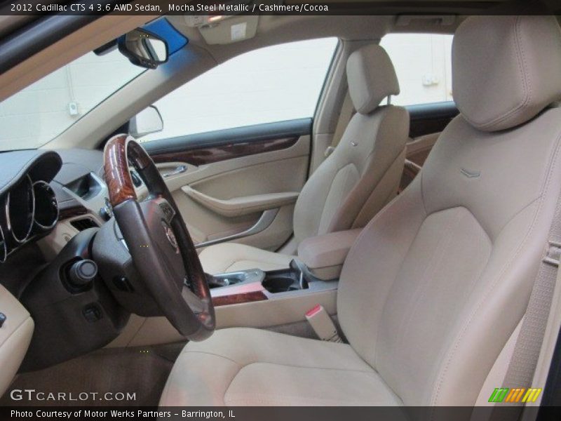 Mocha Steel Metallic / Cashmere/Cocoa 2012 Cadillac CTS 4 3.6 AWD Sedan