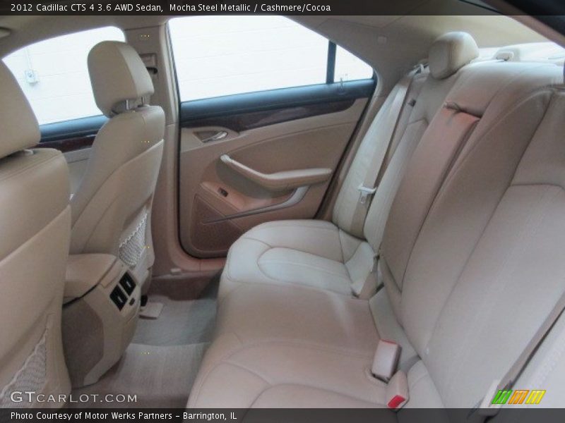 Mocha Steel Metallic / Cashmere/Cocoa 2012 Cadillac CTS 4 3.6 AWD Sedan