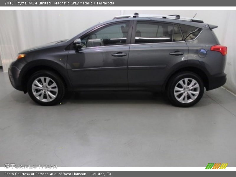 Magnetic Gray Metallic / Terracotta 2013 Toyota RAV4 Limited
