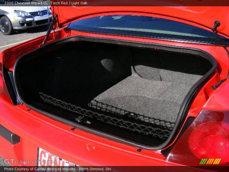 Torch Red / Light Oak 2000 Chevrolet Impala LS