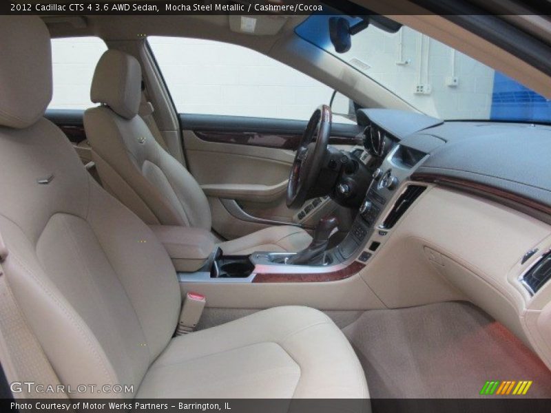 Mocha Steel Metallic / Cashmere/Cocoa 2012 Cadillac CTS 4 3.6 AWD Sedan
