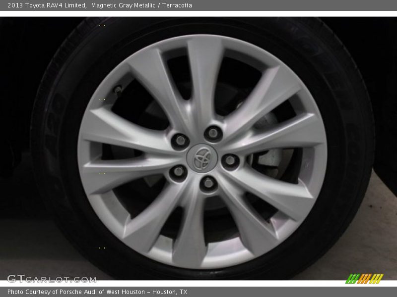 Magnetic Gray Metallic / Terracotta 2013 Toyota RAV4 Limited