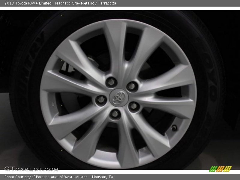 Magnetic Gray Metallic / Terracotta 2013 Toyota RAV4 Limited