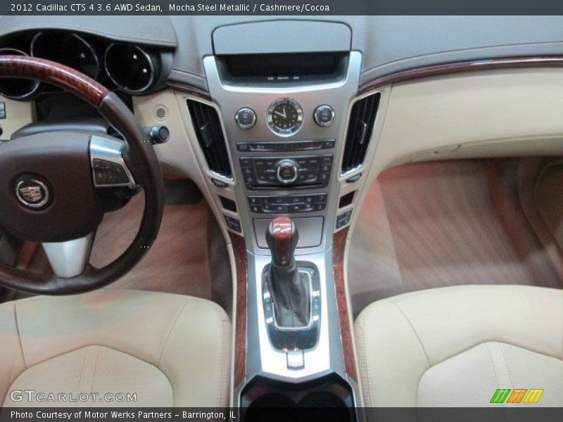 Mocha Steel Metallic / Cashmere/Cocoa 2012 Cadillac CTS 4 3.6 AWD Sedan