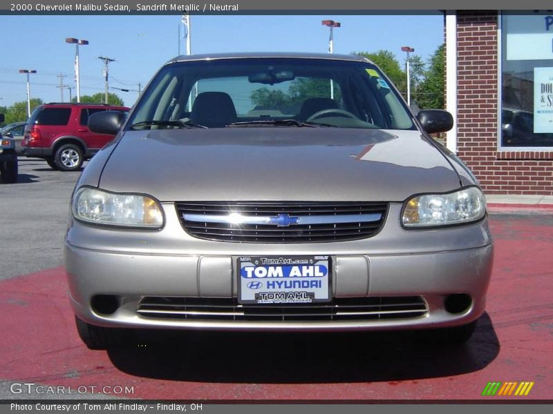 Sandrift Metallic / Neutral 2000 Chevrolet Malibu Sedan