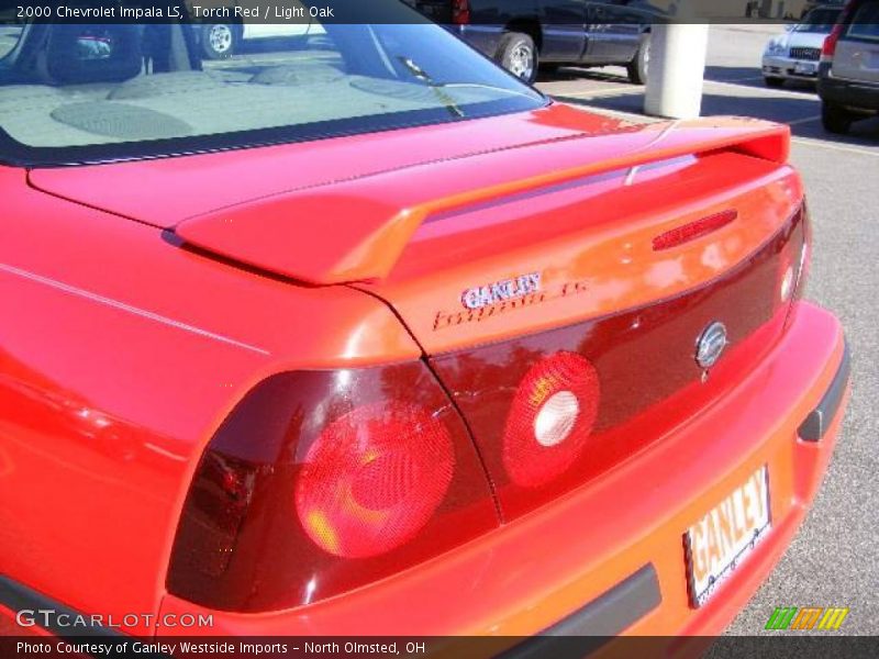 Torch Red / Light Oak 2000 Chevrolet Impala LS