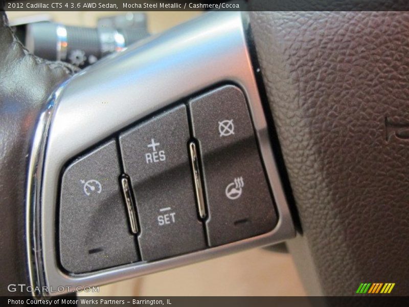 Mocha Steel Metallic / Cashmere/Cocoa 2012 Cadillac CTS 4 3.6 AWD Sedan