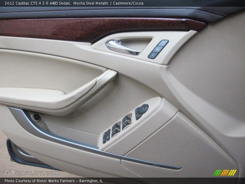 Mocha Steel Metallic / Cashmere/Cocoa 2012 Cadillac CTS 4 3.6 AWD Sedan