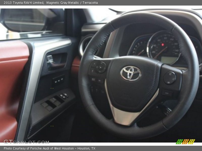 Magnetic Gray Metallic / Terracotta 2013 Toyota RAV4 Limited