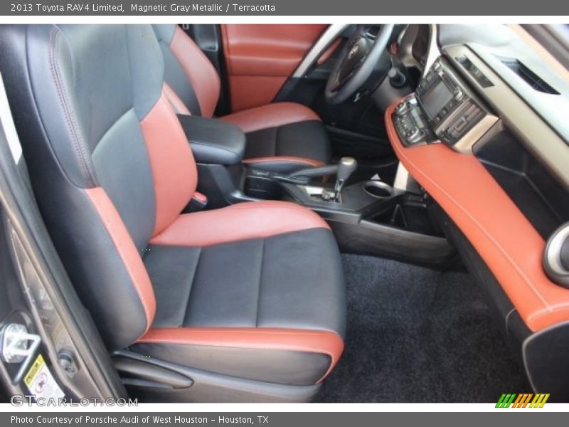 Magnetic Gray Metallic / Terracotta 2013 Toyota RAV4 Limited