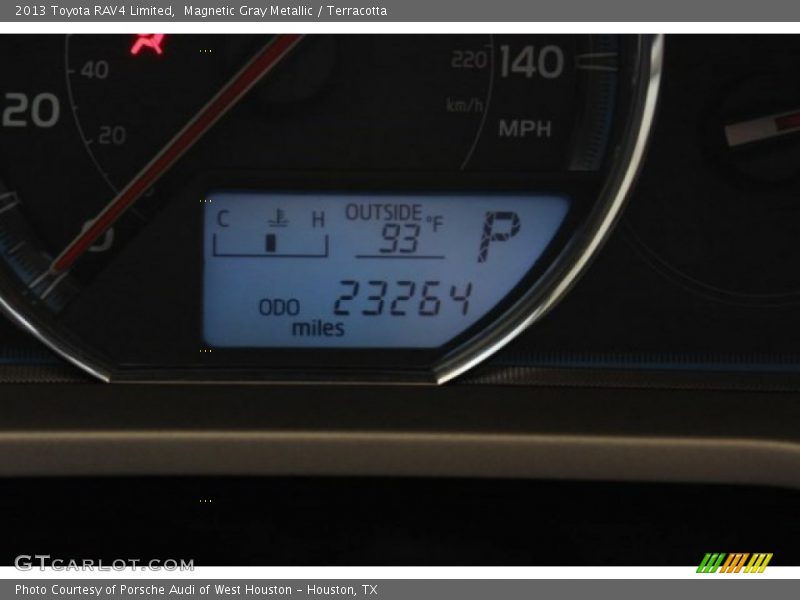 Magnetic Gray Metallic / Terracotta 2013 Toyota RAV4 Limited