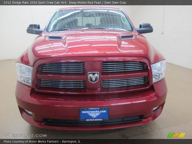 Deep Molten Red Pearl / Dark Slate Gray 2012 Dodge Ram 1500 Sport Crew Cab 4x4