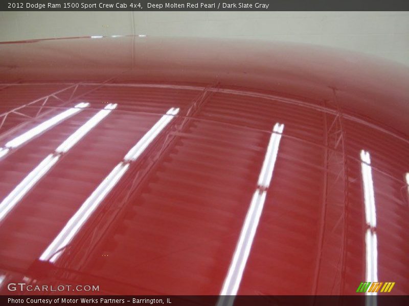 Deep Molten Red Pearl / Dark Slate Gray 2012 Dodge Ram 1500 Sport Crew Cab 4x4