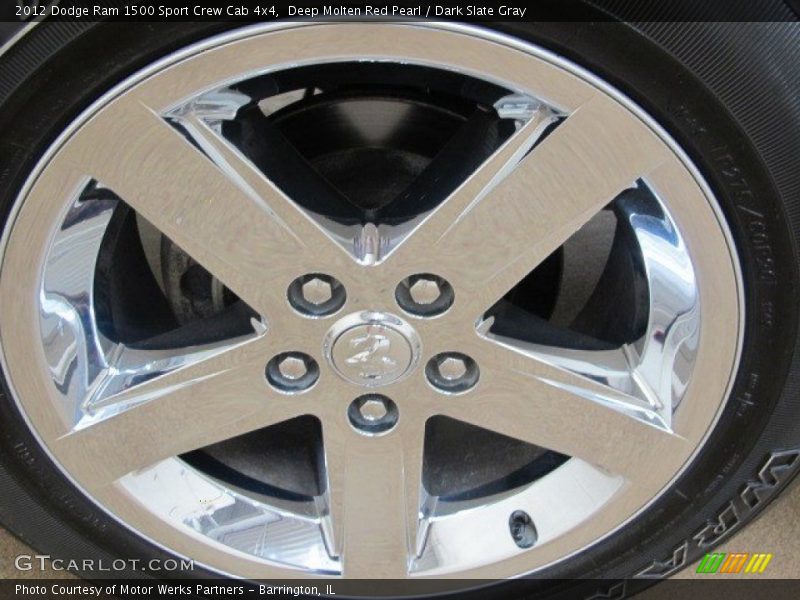 Deep Molten Red Pearl / Dark Slate Gray 2012 Dodge Ram 1500 Sport Crew Cab 4x4