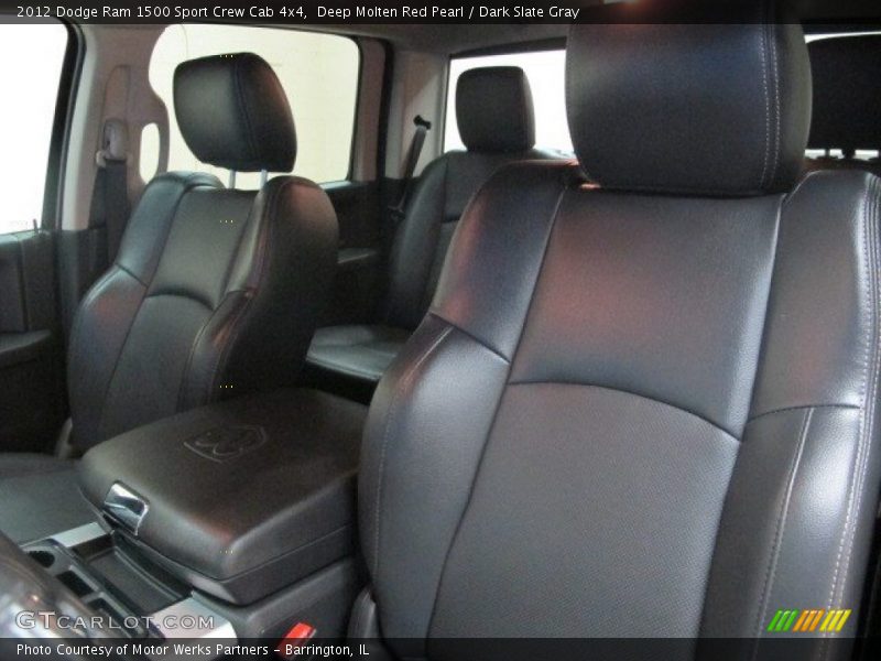 Deep Molten Red Pearl / Dark Slate Gray 2012 Dodge Ram 1500 Sport Crew Cab 4x4
