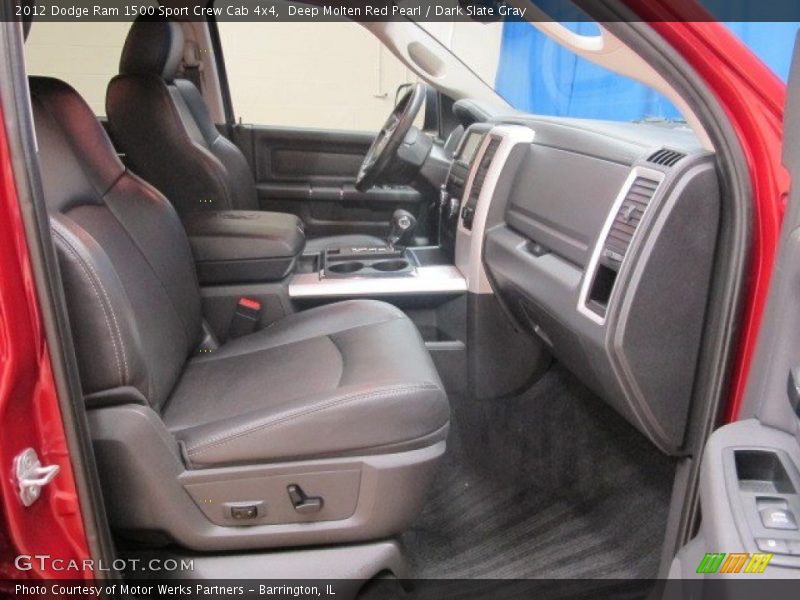 Deep Molten Red Pearl / Dark Slate Gray 2012 Dodge Ram 1500 Sport Crew Cab 4x4