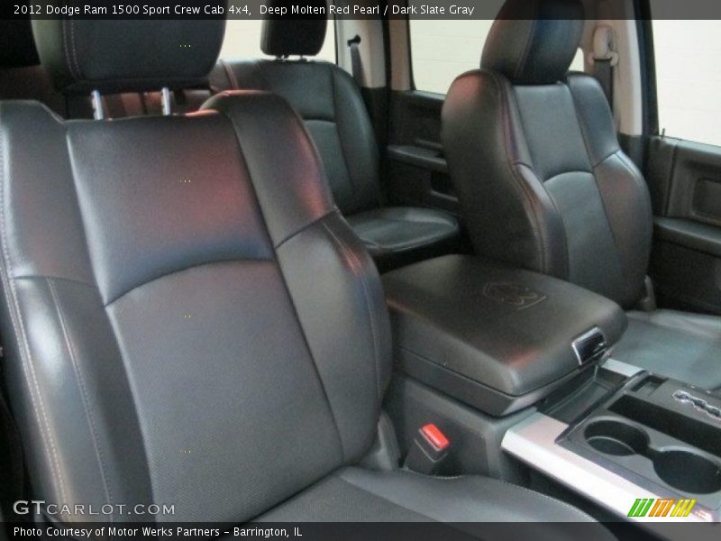 Deep Molten Red Pearl / Dark Slate Gray 2012 Dodge Ram 1500 Sport Crew Cab 4x4
