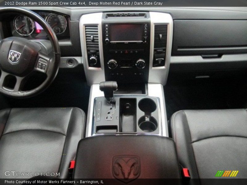 Deep Molten Red Pearl / Dark Slate Gray 2012 Dodge Ram 1500 Sport Crew Cab 4x4