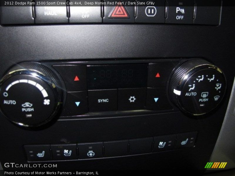 Deep Molten Red Pearl / Dark Slate Gray 2012 Dodge Ram 1500 Sport Crew Cab 4x4