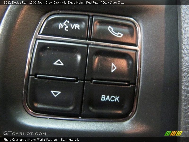 Deep Molten Red Pearl / Dark Slate Gray 2012 Dodge Ram 1500 Sport Crew Cab 4x4