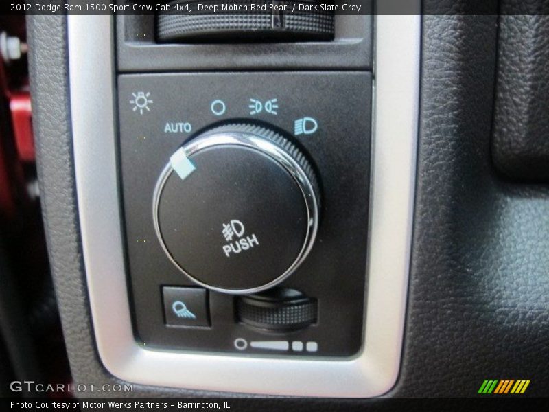 Deep Molten Red Pearl / Dark Slate Gray 2012 Dodge Ram 1500 Sport Crew Cab 4x4