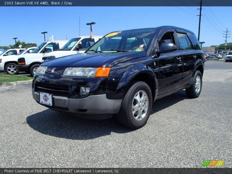 Black / Gray 2003 Saturn VUE V6 AWD