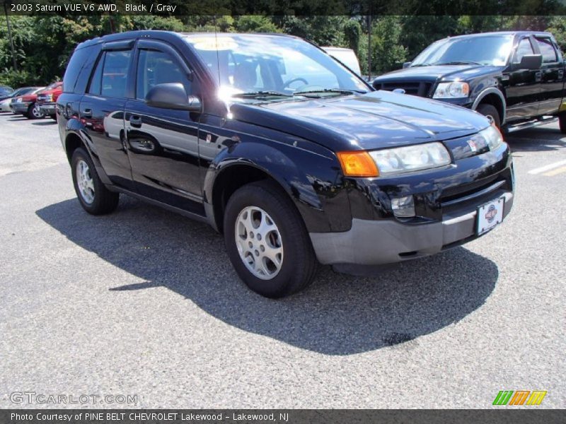 Black / Gray 2003 Saturn VUE V6 AWD