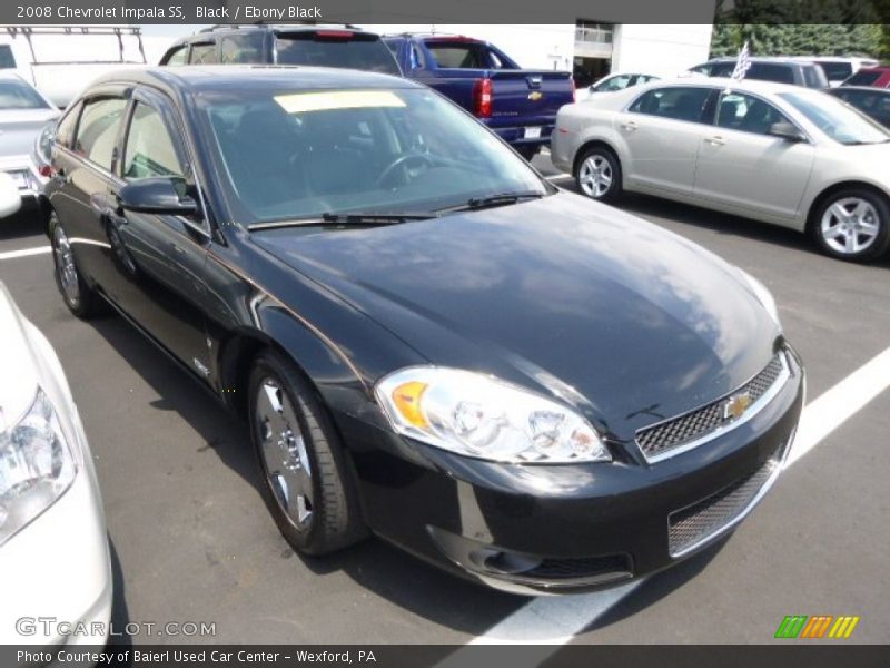 Black / Ebony Black 2008 Chevrolet Impala SS