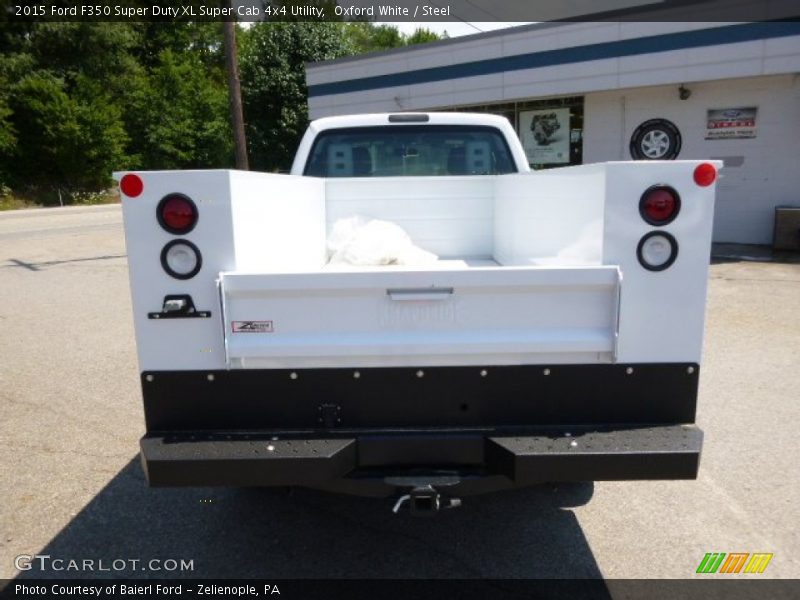 Oxford White / Steel 2015 Ford F350 Super Duty XL Super Cab 4x4 Utility