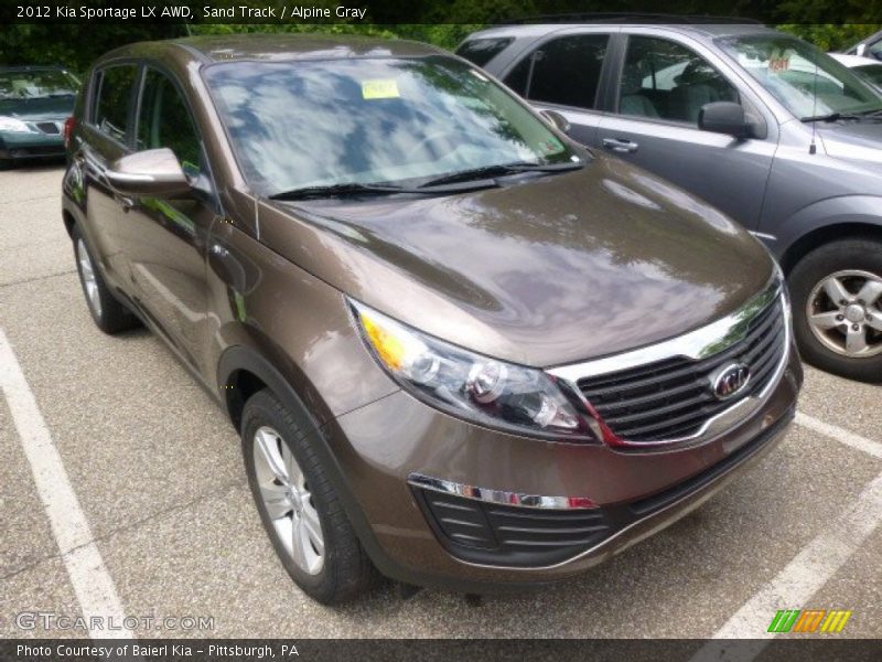 Front 3/4 View of 2012 Sportage LX AWD