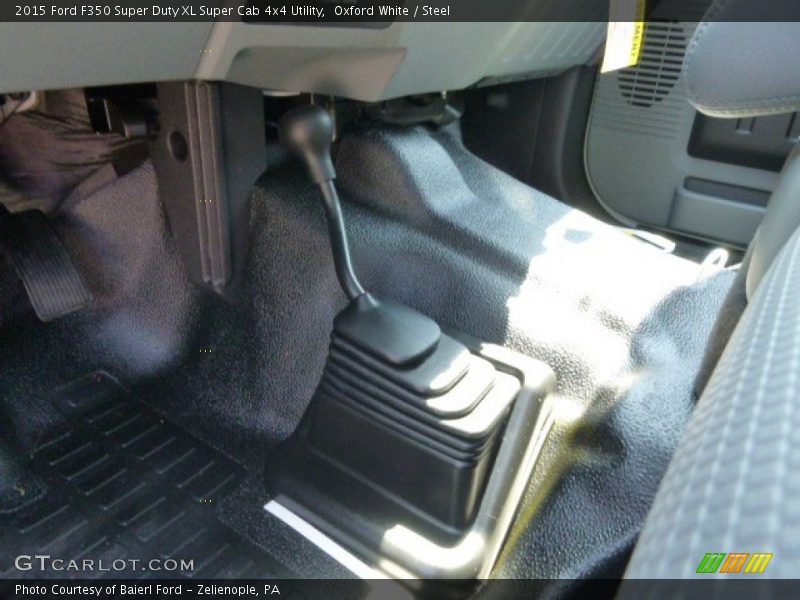 Oxford White / Steel 2015 Ford F350 Super Duty XL Super Cab 4x4 Utility