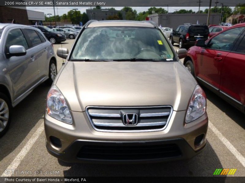 Sahara Sand Metallic / Ivory 2006 Honda CR-V SE 4WD