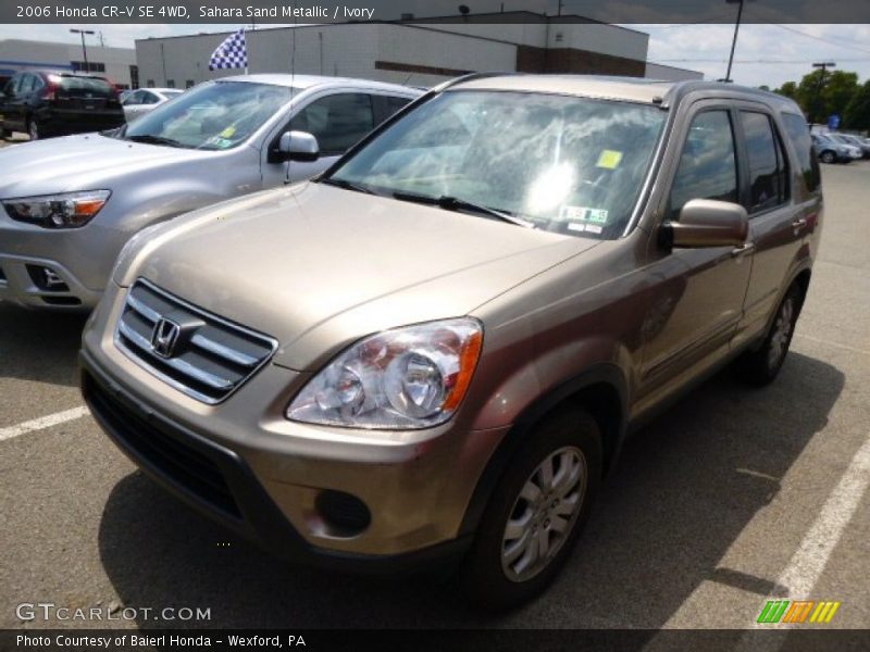 Sahara Sand Metallic / Ivory 2006 Honda CR-V SE 4WD