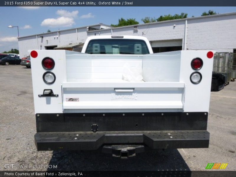 Oxford White / Steel 2015 Ford F350 Super Duty XL Super Cab 4x4 Utility